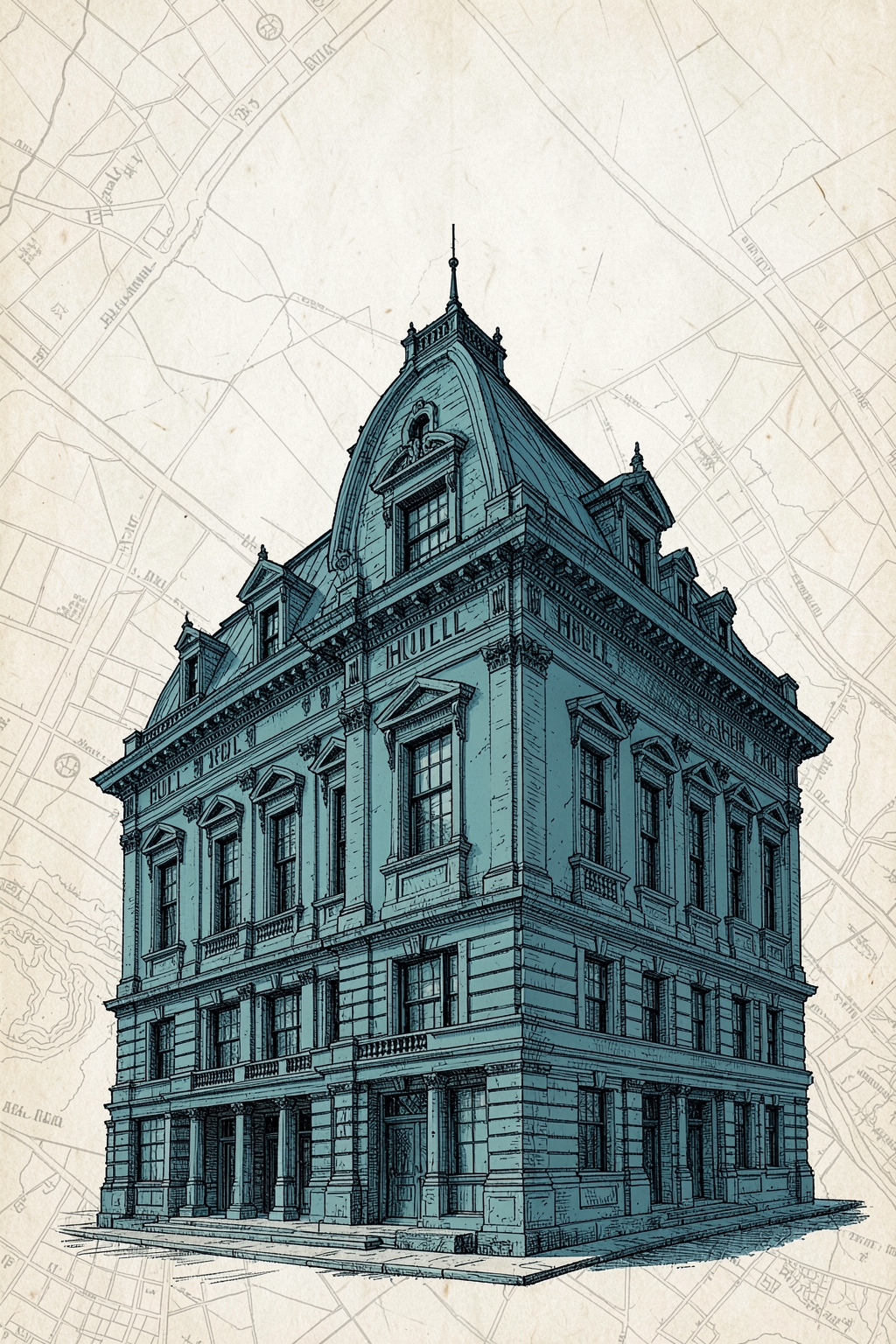 Hull Historical Building in Council Bluffs, Iowa